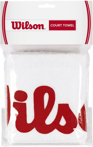 Wilson Toalla deportiva, cancha deportiva, blanco/rojo