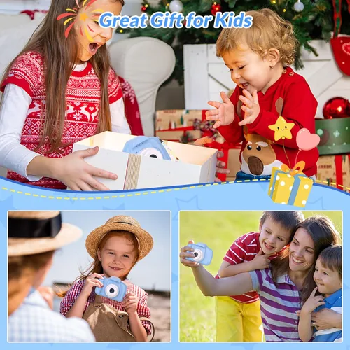 Miniatura 8 de Mafiti Cámara para Niños, Cámara Digital Mini Selfie de 26MP HD para Niños, Cámara para Niños Pequeños de Vídeo 1080P, Juguete al Aire Libre