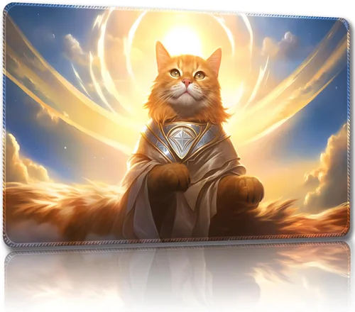 Miniatura 8 de Tapete de juego para MTG con bolsas de almacenamiento gratis, tapete de juego de 24 x 14 pulgadas TCG y alfombrillas de juego de mesa para cartas