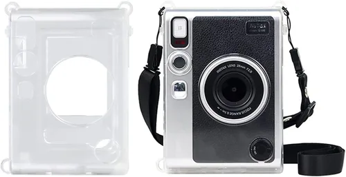 Miniatura 9 de Mini Evo - Funda transparente para cámara instantánea Fujifilm Instax Mini Evo, protector de impresora fotográfica transparente con correa