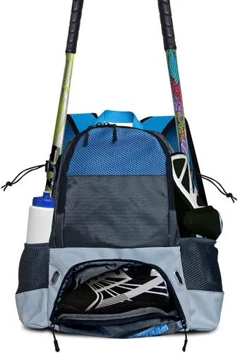 Mochila juvenil de tamaño perfecto para atletas de 8 a 14 años, a diferencia de las mochilas grandes y voluminosas de tamaño adulto, con 2 soportes