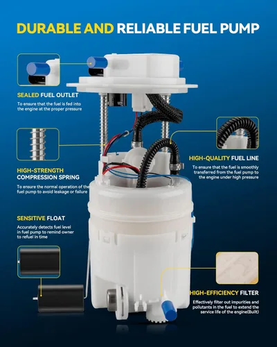 Miniatura 88 de PHILTOP FG1538 Conjunto de Bomba de Combustible Eléctrica con Unidad de Envío Compatible con Nissan Versa 1.6L Sedán/N17X 2012-2019, 2014-2019 Versa