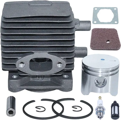 Miniatura 8 de Pistón de cilindro de 1.339 in para Stihl FS75 FS80 FS85 HT70 HS80 HS85 KA85 SP81 SP85 HT75, Cylionder, Kit de pistón, filtro de combustible, Flter