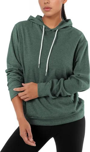 Miniatura 2 de GIVON - Sudadera ligera con capucha, manga larga y bolsillo frontal (XS 4XL) para mujer