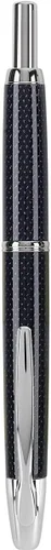 Miniatura 2 de PILOT Vanishing Point Collection - Pluma estilográfica retráctil, color azul carbonesco con detalles de rodio, tinta azul, punta fina (60149)