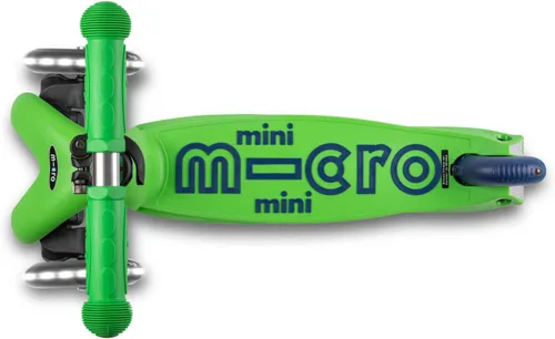 Miniatura 5 de Micro Kickboard Mini scooter LED para niños de 2 a 5 años Niños de hasta 110 libras Diseño de 3 ruedas inclinadas para dirigir Barra en T
