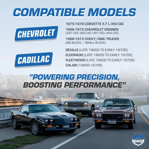 Miniatura 6 de Carburador Rochester Quadrajet de 4 barriles – Compatible con Chevy Quadrajet 1901R 4MV Chevy 66-73 Manual Divorciado Choke Reemplazar Corbetas
