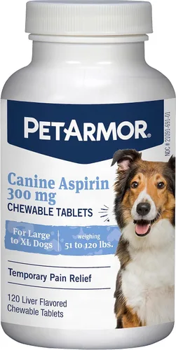 Miniatura 5 de PetArmor Aspirina para perros pequeños, antiinflamatorio de acción rápida y alivio del dolor para perros, soporte articular de calidad veterinaria