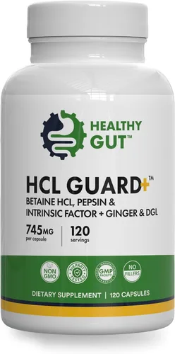 Miniatura 6 de Magnesio intestinal saludable HP Paquete de 90 porciones + Gut saludable Gut HCL Guard+ 60 porciones