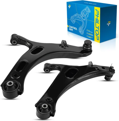 Miniatura 45 de PHILTOP Kit de suspensión delantera de 10 piezas, brazos de control inferiores con juntas de bola, eslabones de extremo de barra estabilizadora