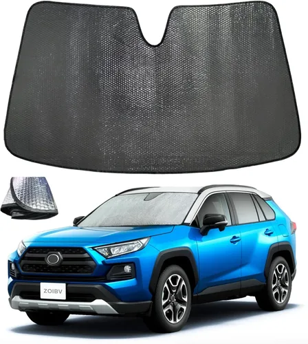 Miniatura 30 de Parasol para parabrisas para BMW X3 2018-2024, 5 capas de burbujas, plegable, grueso, accesorios de protección para visera frontal, bloquea el calor