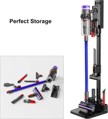 Miniatura 7 de Estación de acoplamiento y almacenamiento Foho compatible con soporte de aspiradora para Dyson V7 V8 V10 V11 V12 V15 SV18 SV21, soporte