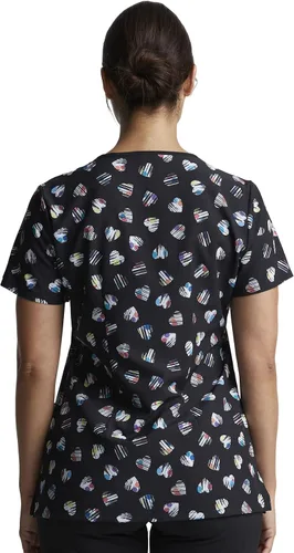 Miniatura 3 de Dickies EDS DK718 - Camiseta quirúrgica con cuello en V para mujer