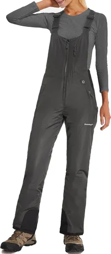 Miniatura 2 de Baberos de nieve para mujer, impermeables, resistentes al viento, aislados, pantalones de snowboard para invierno