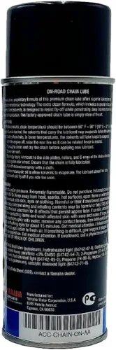 Miniatura 2 de Yamaha Yamalube - Lubricante para cadena de motocicleta en carretera, 12 onzas, #Acc-Chain-ON-AA