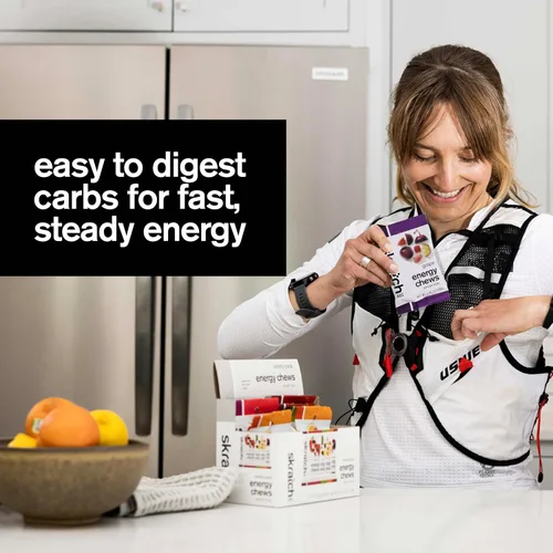 Miniatura 4 de Skratch Labs Energy Chews Gomitas para correr, ciclismo y resistencia, carbohidratos rápidos para atletas, fáciles de digerir, fruta real