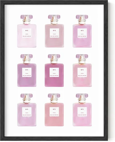 Miniatura 75 de Haus & Hues - Póster rosa con impresión de guepardo para decoración de pared de habitación, decoración artística para pared, sin marco, diseño