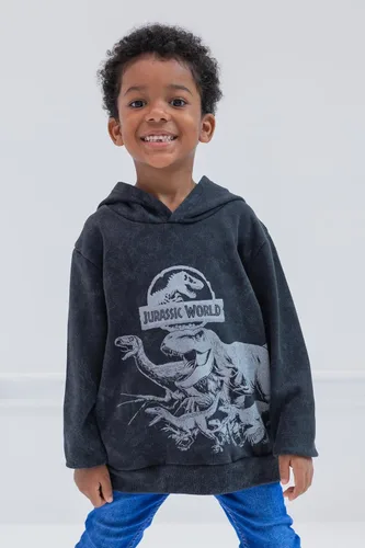 Miniatura 4 de Jurassic World Dinosaurio T-Rex - Sudadera con capucha de forro polar para niños pequeños a grandes