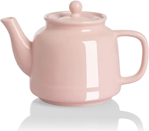 Miniatura 14 de Sweejar Tetera de porcelana con infusor de acero inoxidable extraíble, apto para microondas y lavavajillas, para té suelto, infusor de té para Jade