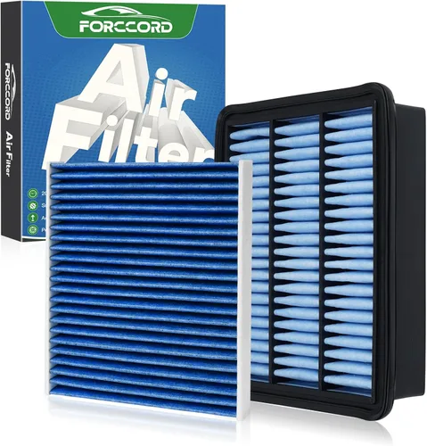 Miniatura 30 de Kit de filtro de aire de motor y de cabina Forccord Compatible con Honda Civic 1.5L 2016 2017 2018 2019 2020 2021 Filtro de cabina de carbón