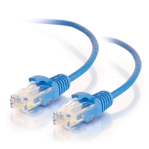Miniatura 89 de C2G/Cables to Go 27872 Cable de red Ethernet cruzado Cat6 sin blindaje (UTP) sin enganche, amarillo (2,13 metros/7 pies)