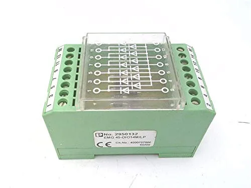 Miniatura 3 de PHOENIX CONTACT EMG 45-DIO14M/LP Dimensiones (W X H X D) 45MM 75MM 55MM, bloque de terminales modular, 1300V, 0.7 A (con una sola carga), 250 VAC, 2