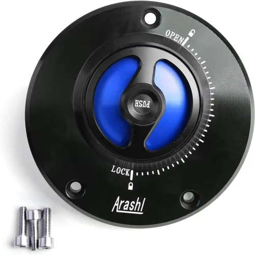 Miniatura 10 de Tapa de depósito de gasolina para Kawasaki ER-6F ER-6N Ninja 650 2009+, GTR 1400 2010+, Ninja 1000 ZX-10R 2008+, Ninja 600 ZX-6R 2009+, VERSYS 1000