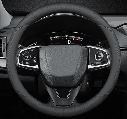 Funda para volante de automóvil compatible con Subaru Impreza 2025 2024 2000-2023, piel transpirable de alta calidad, diseño antideslizante, estilo B