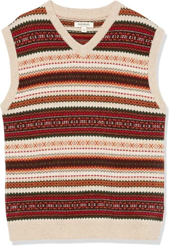 Miniatura 6 de Goodthreads Chaleco suéter de lana corderos para hombre