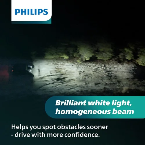 Miniatura 8 de Philips UltinonSport H8/H16 Bombilla LED para Luz Antiniebla y Faros de Motos y Vehículos Deportivos, 2