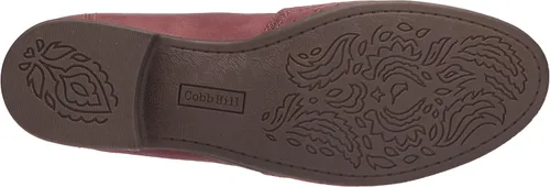 Miniatura 5 de Cobb Hill Crosbie - Mocasines sin cordones para mujer, Rojo, 7 ancho