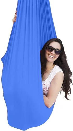 Miniatura 3 de Columpio sensorial para interiores con autismo y terapia para niños, hamaca colgante para niños y adolescentes con TDAH autista y Asperger