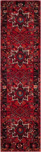 Miniatura 3 de SAFAVIEH Vintage Hamadan Collection VTH211A - Alfombra de pasillo estilo oriental tradicional persa que no desprende pelusa, para sala de estar