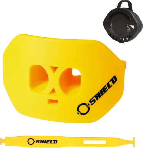 Miniatura 8 de O Shield Protector bucal Core Football con correa desmontable, protector de labios apto para fútbol americano, 7 contra 7, bandera de fútbol