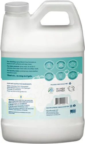 Miniatura 2 de MOMREMEDY Spray de limpieza multiusos de peróxido de hidrógeno Limpiador multiusos para el hogar Quitamanchas de tela y lavandería Para todas