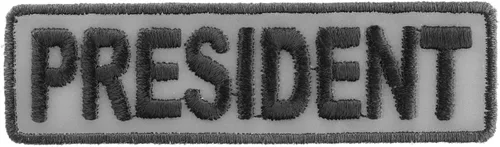 President Patch, parches de club de motocicleta para motociclistas (P3744)
