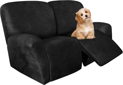 Miniatura 37 de molasofa Fundas de cuero para sillas reclinables, fundas para sillas reclinables grandes para silla reclinable, 4 piezas, fundas lavables que se