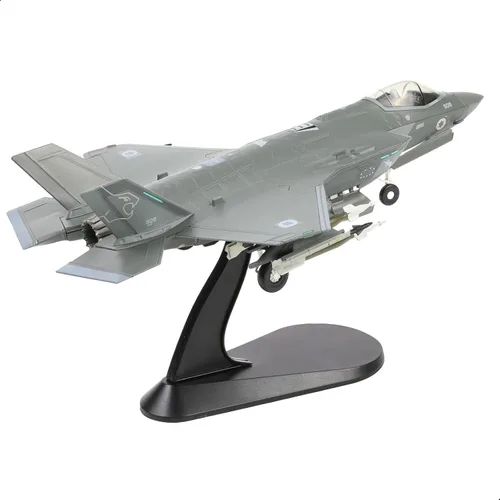 Miniatura 14 de NUOTIE 1/72 F-35A Lighting II Avión de combate Modelo de avión de combate Fuerza Aérea de los Estados Unidos AF-01 avión fundido a presión
