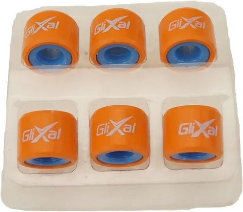 Miniatura 2 de Glixal ATKS-04014 Juego de pesos para variador de alto rendimiento Racing 16x13mm 139QMB GY6 50cc - 100cc para scooter, ciclomotor, ATV (9 gramos)