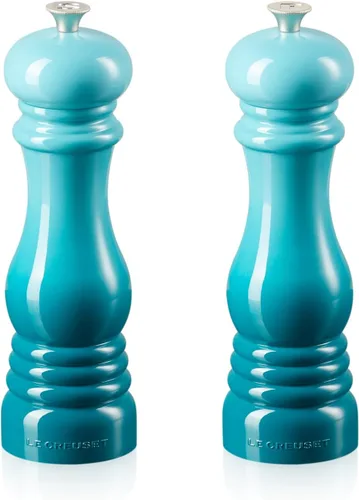 Miniatura 3 de Le Creuset Petite Juego de Molinillo de Sal y Pimienta, 5" x 2" cada uno, Blanco
