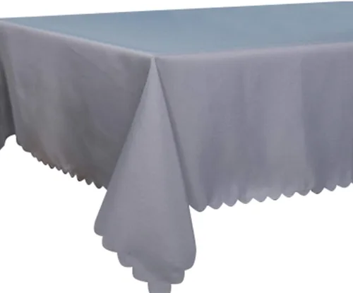Miniatura 10 de Queenbox - Mantel rectangular rectangular de poliéster para bodas, fiestas, hoteles, restaurantes