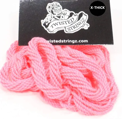 Miniatura 5 de Twisted Stringz Cuerdas Yo-Yo - Cuerdas YoYo de poliéster, sólidas, extragruesas, paquete de 10 unidades (amarillo)