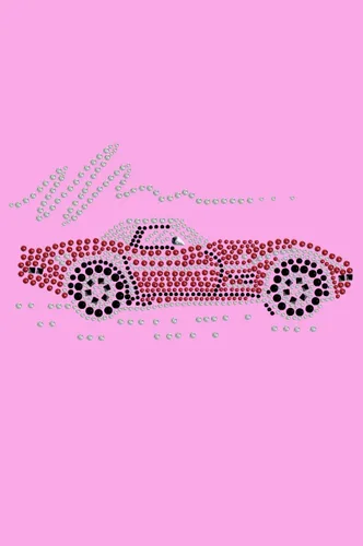 Miniatura 2 de Red Corvette - Camiseta con cuello en V para mujer, ajuste ajustado, talla pequeña