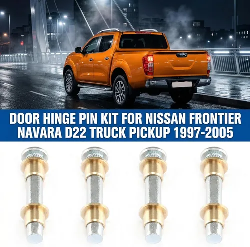 Miniatura 3 de Kit de reparación de pasadores de bisagra de puerta de automóvil, compatible con camioneta Nissan Frontier D22 1997-2005, accesorio de reemplazo