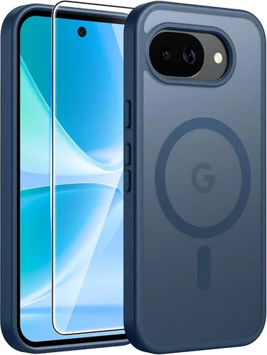 Miniatura 25 de FNTCASE - Funda para iPhone 16 Pro: magnética, mate, translúcida, de grado militar, protectora contra caídas, resistente, fina, duradera y a prueba