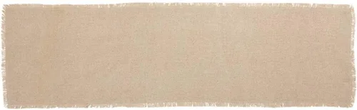 Miniatura 4 de VHC Brands Farmhouse Holiday - Alfombra de arpillera blanca vintage para mesa y cocina, 13 x 48 pulgadas