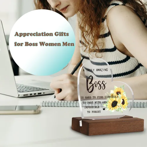 Miniatura 2 de Regalos de agradecimiento para mujer, definición inspiradora, regalos para mujeres jefas, regalos de agradecimiento para jefe, regalos de despedida