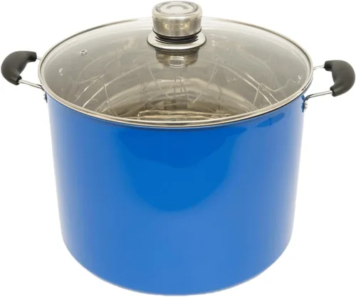 Miniatura 9 de Lehman's Jarra de baño de agua de 21.5 cuartos de galón con medidor de presión, olla de acero inoxidable duradera para conservas y conservas