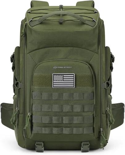 Miniatura 10 de Maelstrom Mochila táctica para hombre, resistente al agua, mochila militar de 40 L, para senderismo, campamento, gimnasio con sistema Molle, 15,6