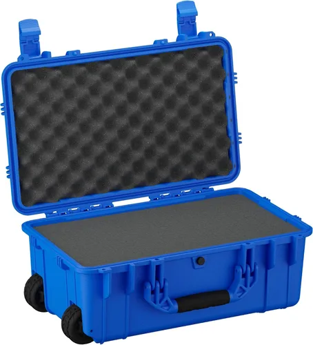 Miniatura 11 de Condition 1 Estuche rígido grande rodante con cerradura de 22" con espuma, modelo 300, caja protectora impermeable para cámara, equipo táctico